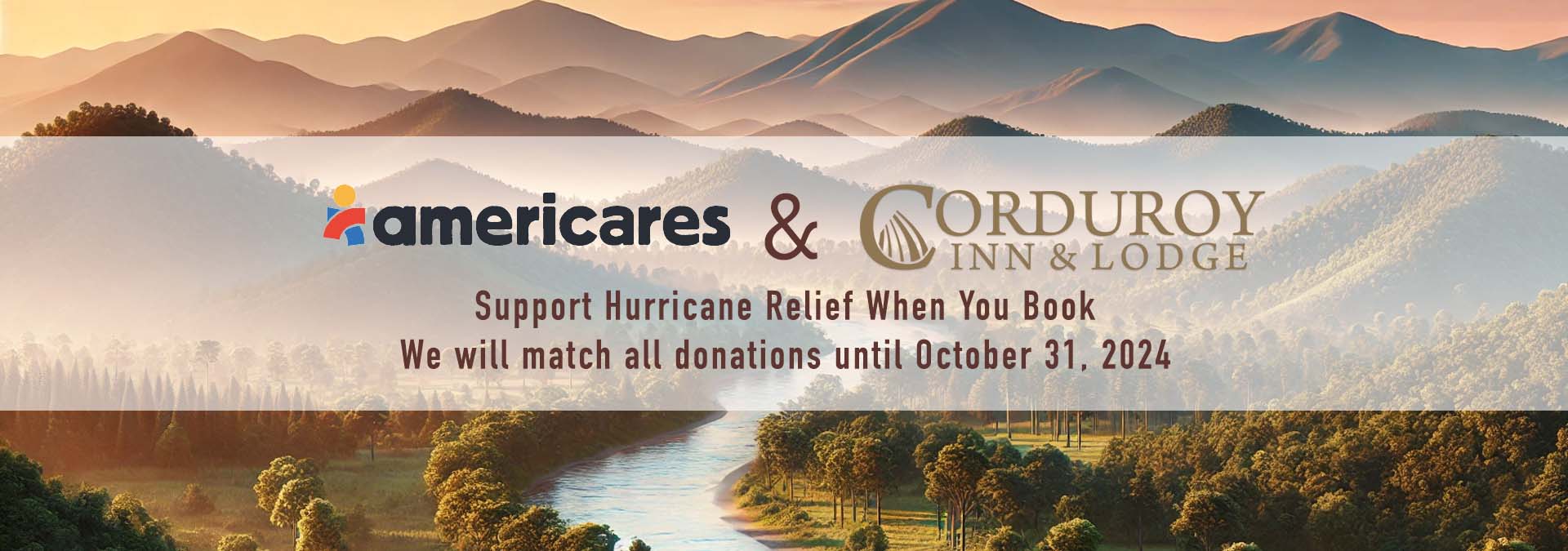 Hurricane Milton and Helene Relief Effort, Matching donations until 10/31/2024